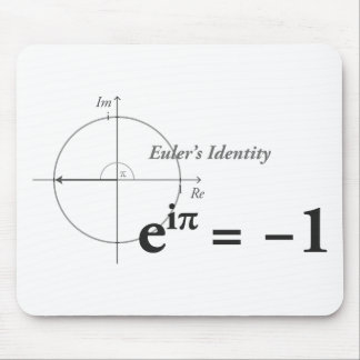 Euler's Identity Math Formula Mouse Pad