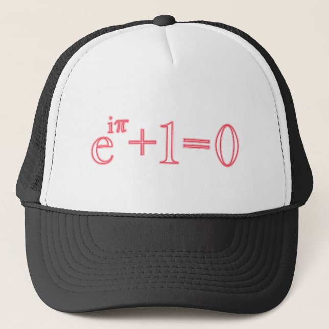 Euler's identity trucker hat (Front)