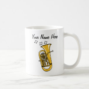 Euphonium Custom Mug Brass Musician Gift