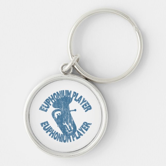 Euphonium Player Key Ring (Front)