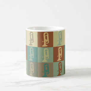 Euphonium Pop Art Coffee Mug