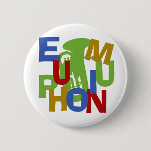 EUPHONIUM Scramble 6 Cm Round Badge