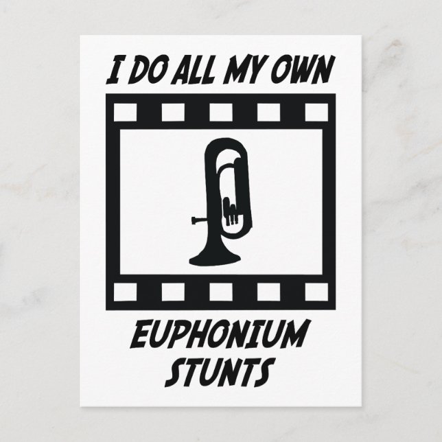 Euphonium Stunts Postcard (Front)