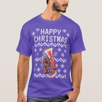 Euphonium Ugly Christmas Euphoniumist Brass Musici