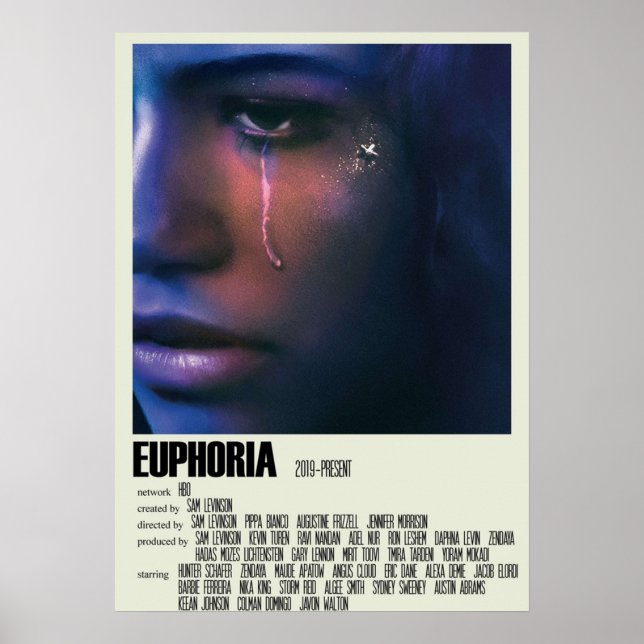 Euphoria Alternative Art TV Show Large 2 Poster (Front)