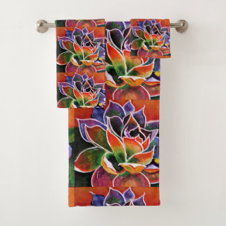 Euphoric Agave Bath Towels