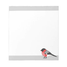 Eurasian Bullfinch Cute Cartoon Bird Illustration