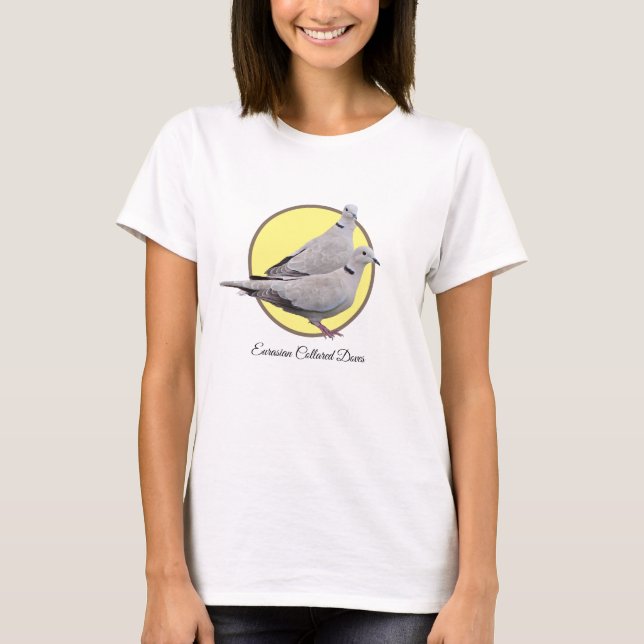 Eurasian Collared Dove T-Shirt (Front)