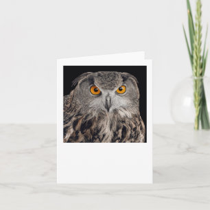 Eurasian Eagle Owl Card