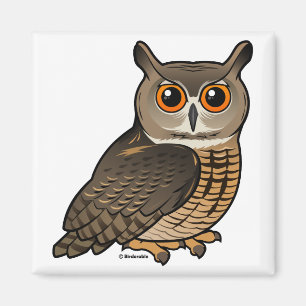 Eurasian Eagle-Owl Magnet