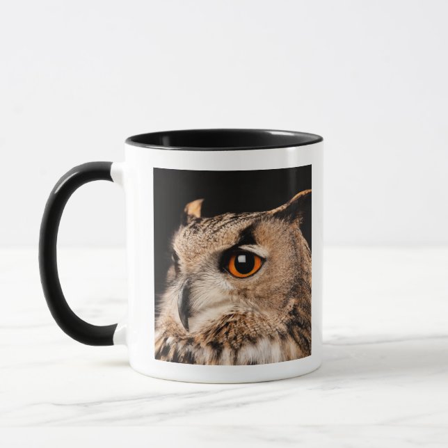 Eurasian Eagle Owl Mug (Left)