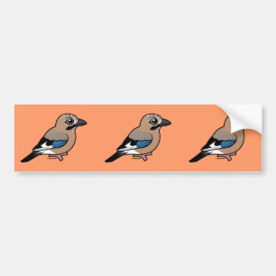 Eurasian Jay Bumper Sticker