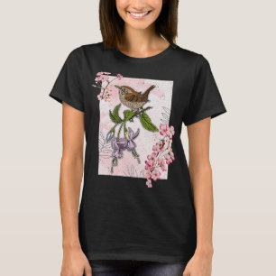 Eurasian Wren Bird Biologist pecies Ornithologist  T-Shirt