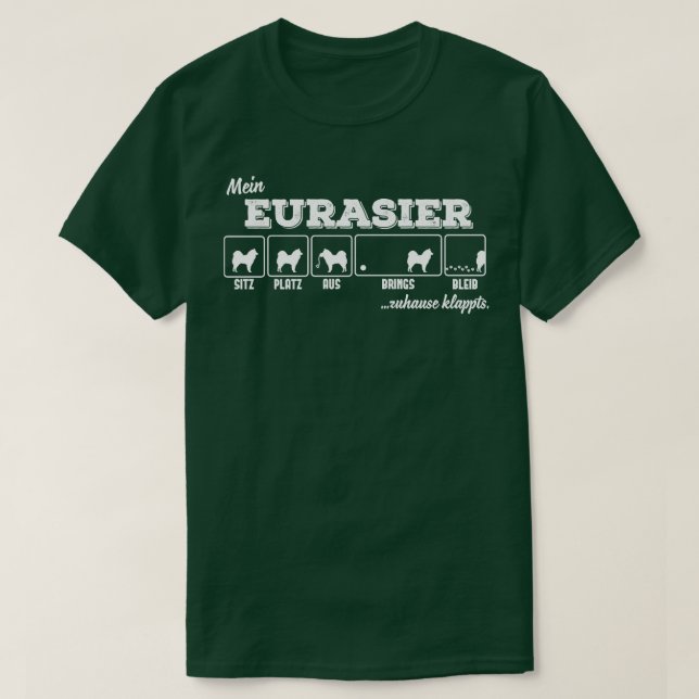 Eurasier 2 T-Shirt (Design Front)