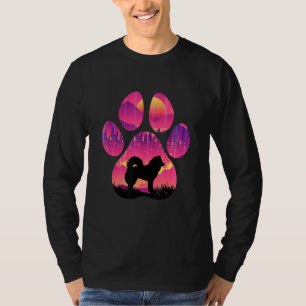 Eurasier Paw Mom Dad Dog Women Men T-Shirt