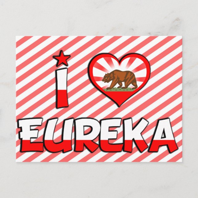 Eureka, CA Postcard (Front)