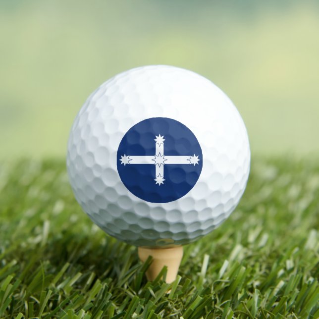 Eureka Flag Golf Balls (Insitu Tee)