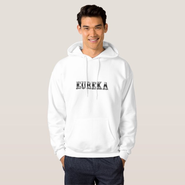 😜💡Eureka-Funny Cool Exclamation Men's Pullover (Front Full)