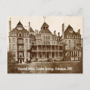 Eureka Springs, Arkansas Crescent Hotel vintage Postcard