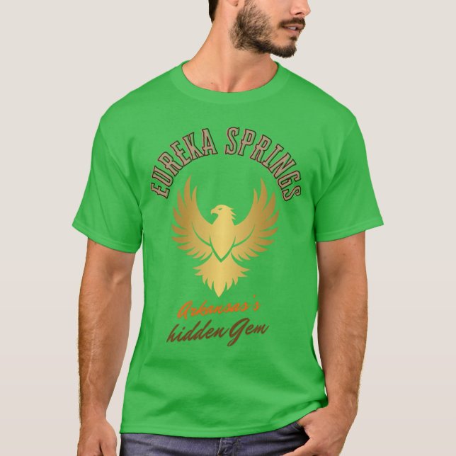 Eureka Springs Arkansass Hidden Gem Adventure T-Shirt (Front)