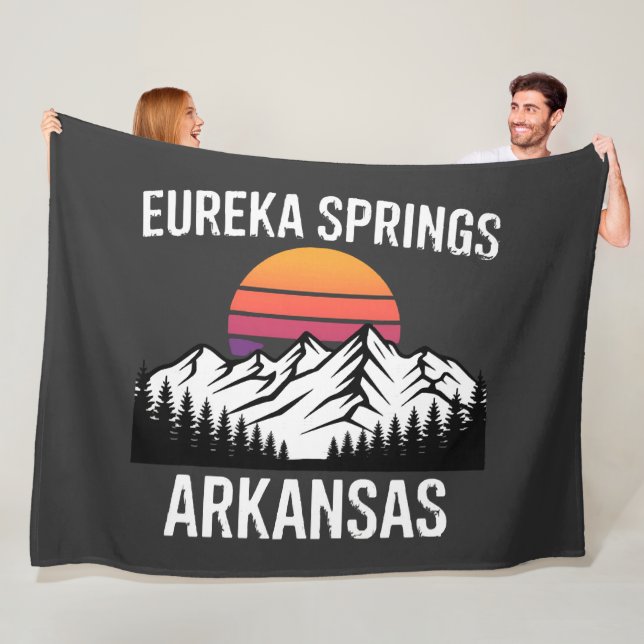 Eureka Springs Fleece Blanket (In Situ)