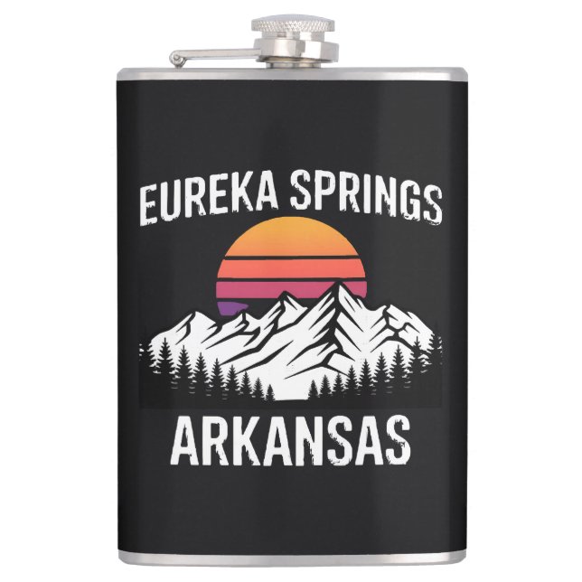 Eureka Springs Hip Flask (Front)