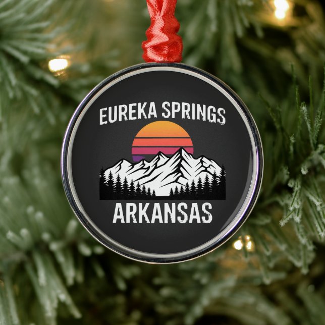 Eureka Springs Metal Ornament (Tree)