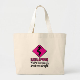 Eureka Springs streets Large Tote Bag