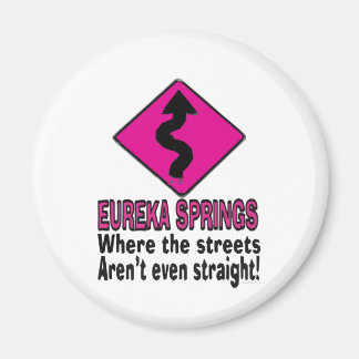 Eureka Springs streets Magnet