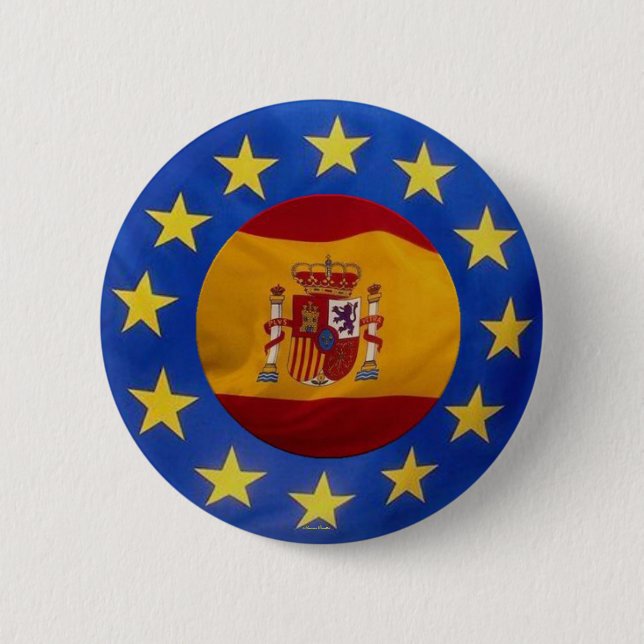 Euro 2008 -Spain- Button (Front)