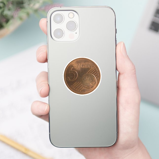 Euro 5 Cent Money Coin (Phone)