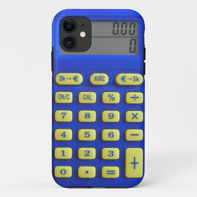 Euro Calculator iPhone 5 Case (Back)