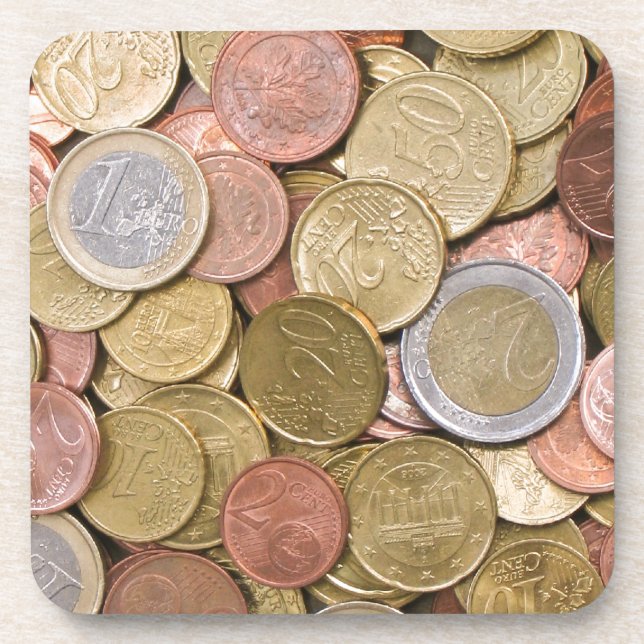 Euro Cents Coaster (Front)