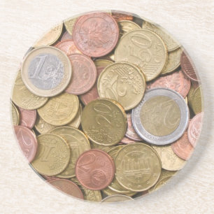 Euro Cents Coaster