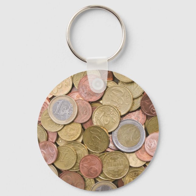 Euro Cents Key Ring (Front)