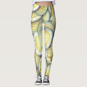 Euro Coins Leggings