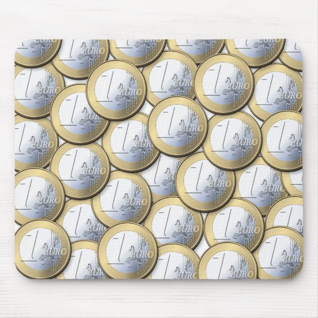 Euro Coins mousepad (Front)