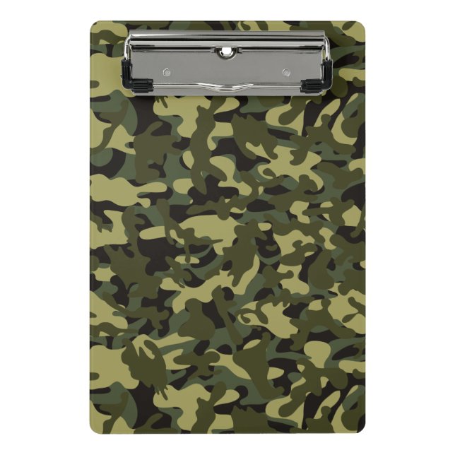 Euro Spring Camouflage  Mini Clipboard (Front)