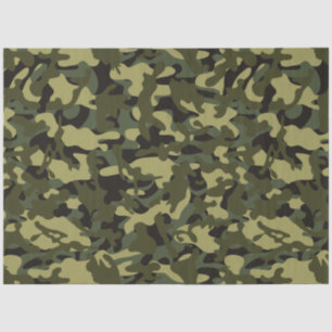 Euro Spring Camouflage Tissue Paper