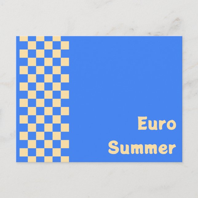 Euro Summer Postcard (Front)