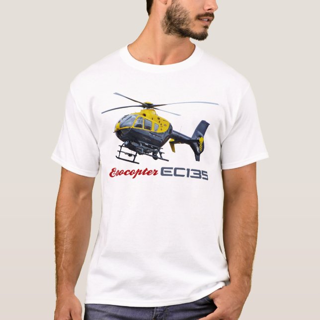 Eurocopter EC135 helicopter H135 helicopter ec135  T-Shirt (Front)