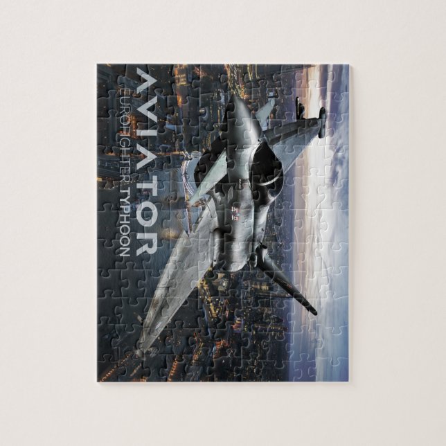 Eurofighter Typhoon Fighter Jet Jigsaw Puzzle (Vertical)