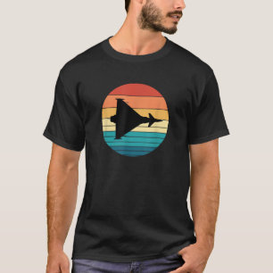 Eurofighter Typhoon Retro Fighter Aircraft T-Shirt