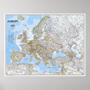 " Europa: 2006 Detailed MAP ... Poster