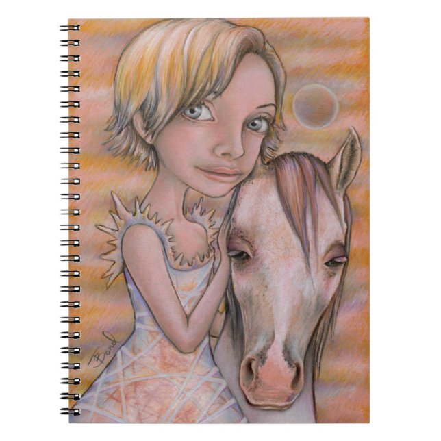 Europa and Snowflake Notebook (Front)