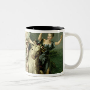 Europa Being Carried off by Jupiter Two-Tone Coffee Mug