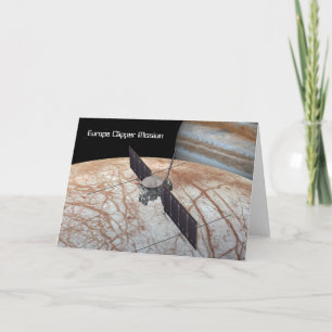 Europa Clipper Mission Spacecraft Card