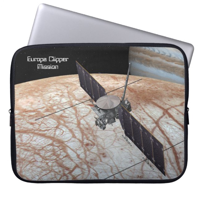 Europa Clipper Mission Spacecraft Laptop Sleeve (Front)
