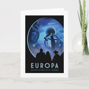 Europa   NASA Visions of the Future Card