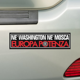 EUROPA POTENZA BUMPER STICKER